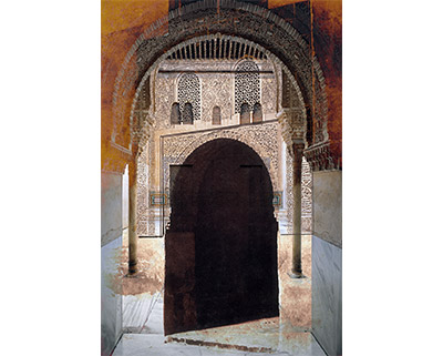 Portal, Alhambra, 2006. La Alhambra. Granada. Andalucía. España. Europa. C-Print Diasec
