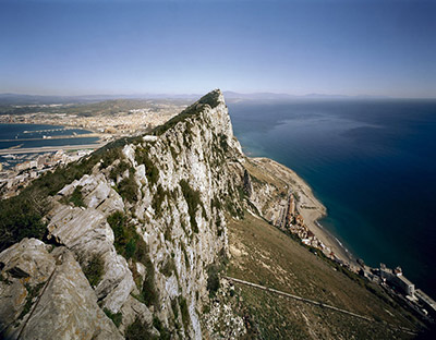 Gibraltar 01, 2009. Gibraltar. España. Reino Unido. Europa. Prolaser lambda sobre papel fuji film