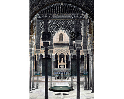 Fountain, Alhambra, 2006. La Alhambra. Granada. Andalucía. España. Europa. C-Print Diasec