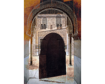 Portal, Alhambra, 2006. La Alhambra. Granada. Andalucía. España. Europa. C-Print Diasec